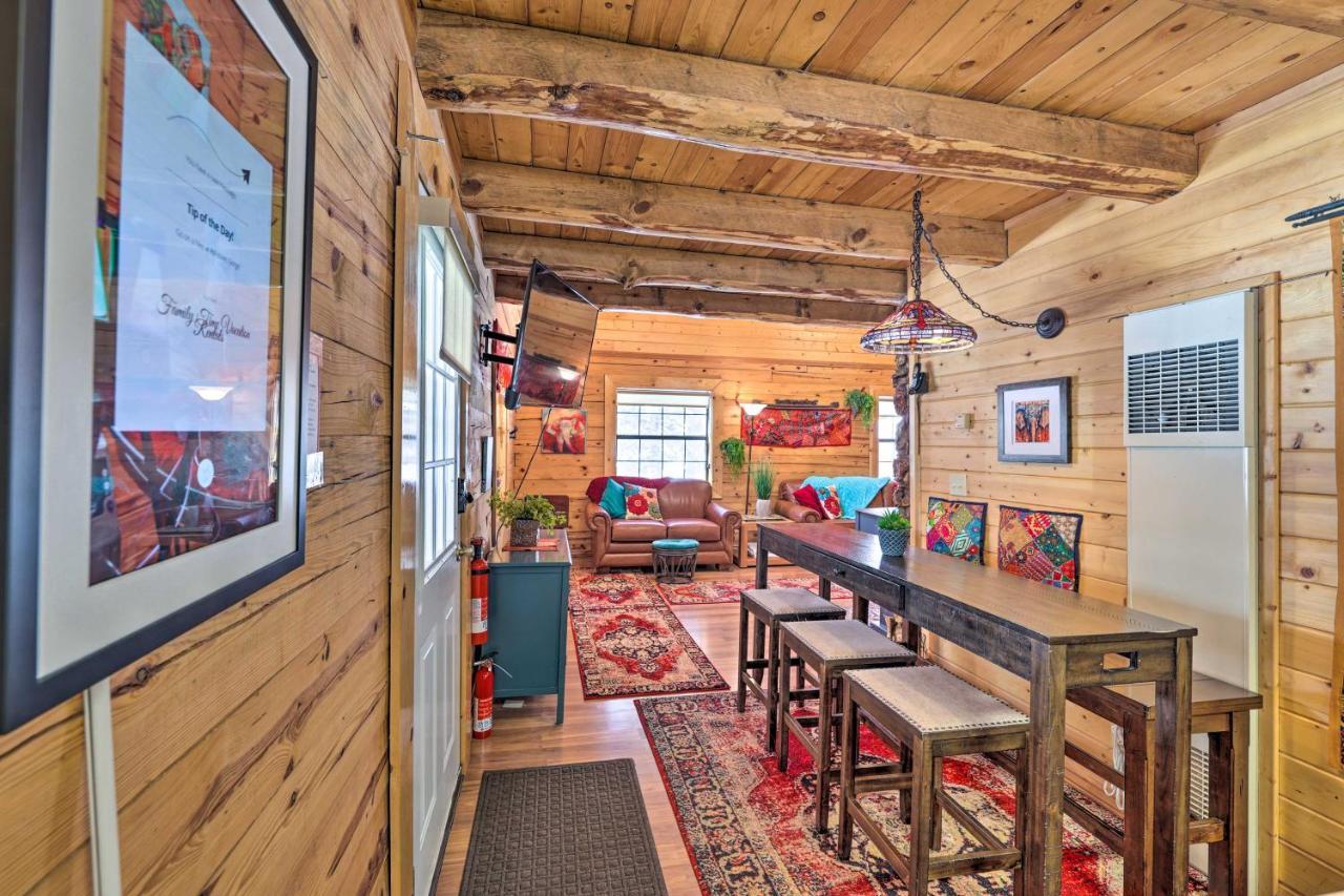 Rustic Duck Creek Village Cabin With Fire Pit! מראה חיצוני תמונה